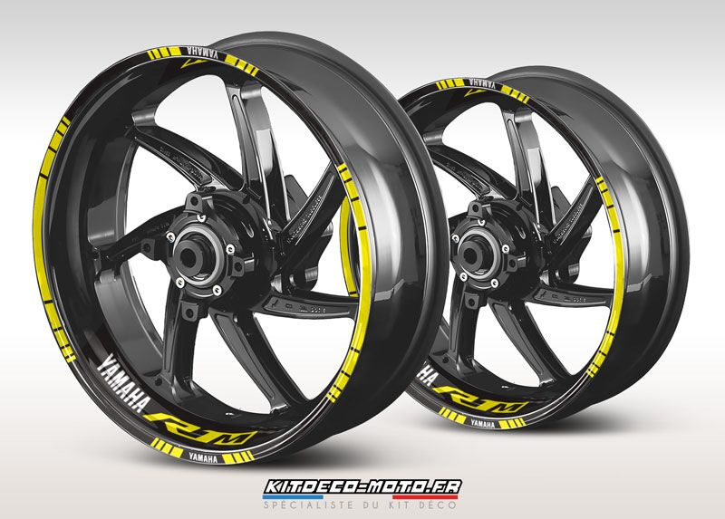 stickers de jante moto yamaha r1m