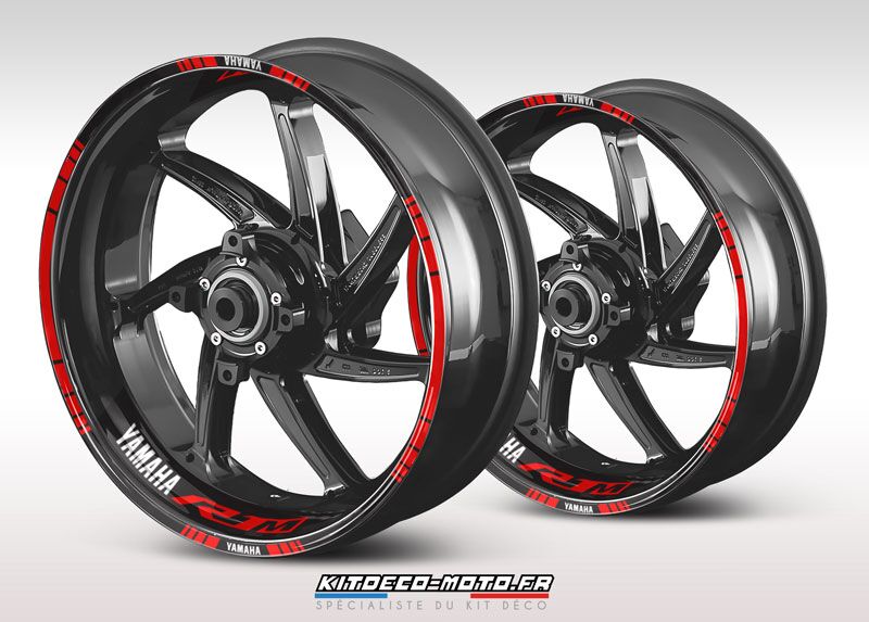 stickers de jante moto yamaha r1m