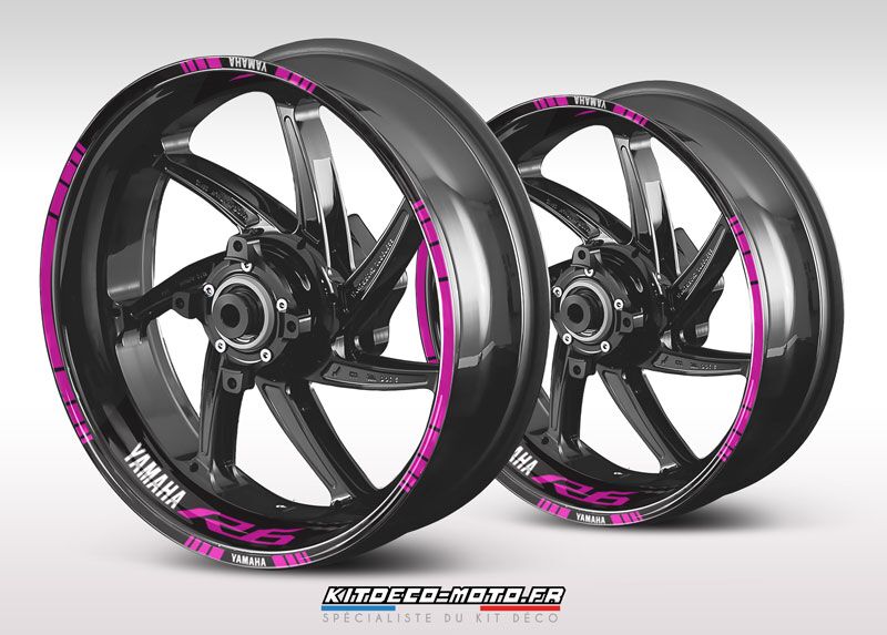 stickers de jante moto yamaha r6
