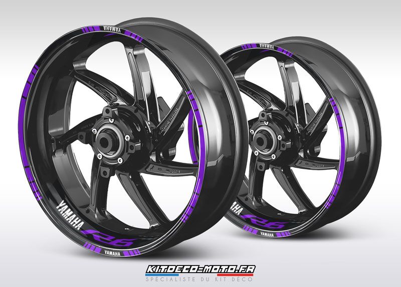 stickers de jante moto yamaha r6