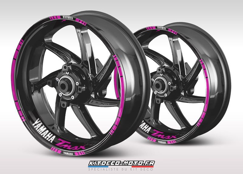 stickers de jante moto yamaha t max