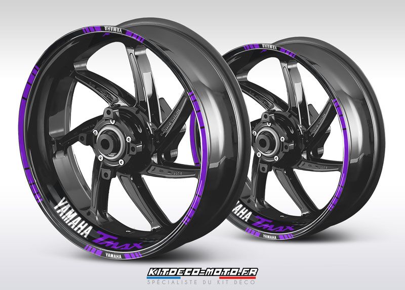 stickers de jante moto yamaha t max
