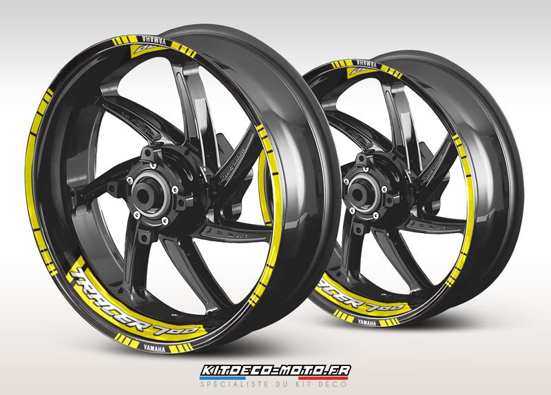 stickers de jante moto yamaha tracer 700