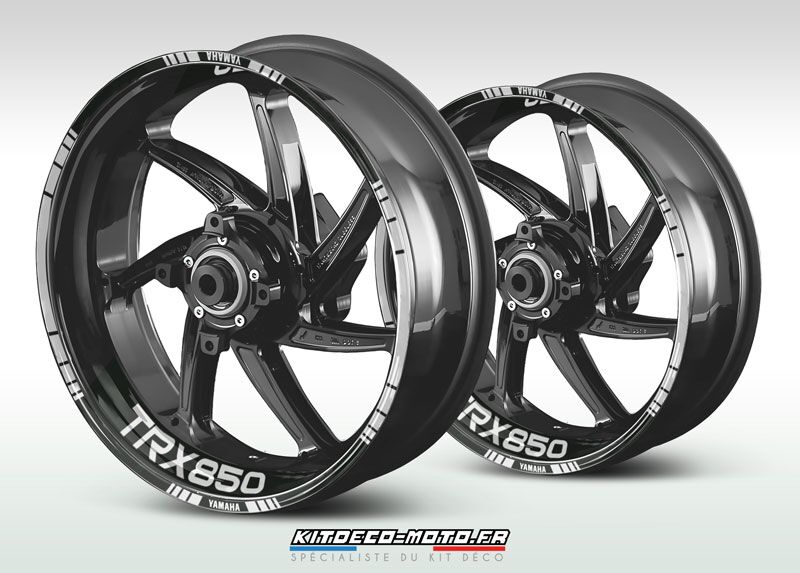stickers de jante moto yamaha trx 850