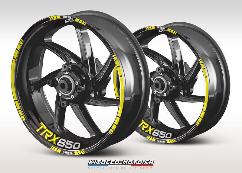 stickers de jante moto yamaha trx 850