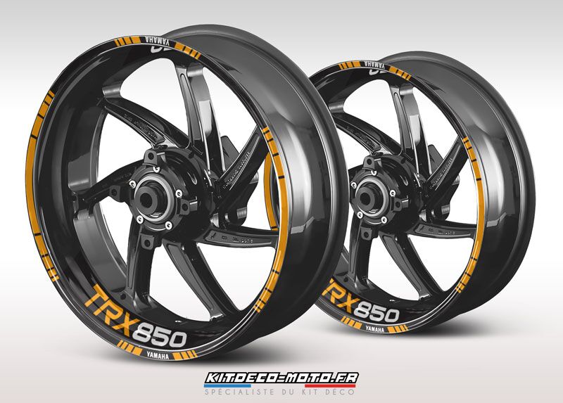 stickers de jante moto yamaha trx 850