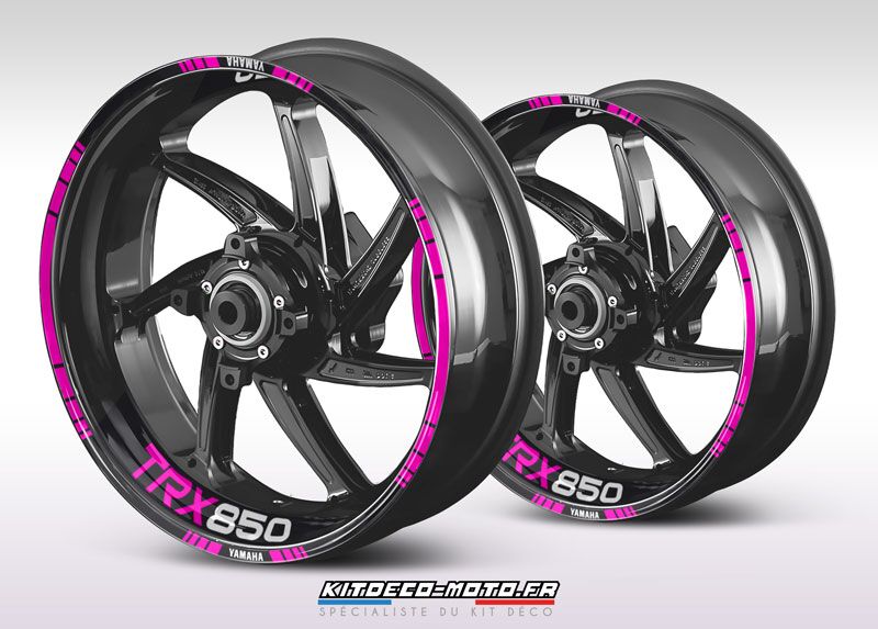 stickers de jante moto yamaha trx 850