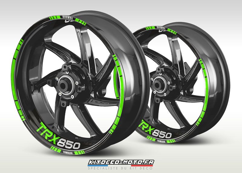 stickers de jante moto yamaha trx 850