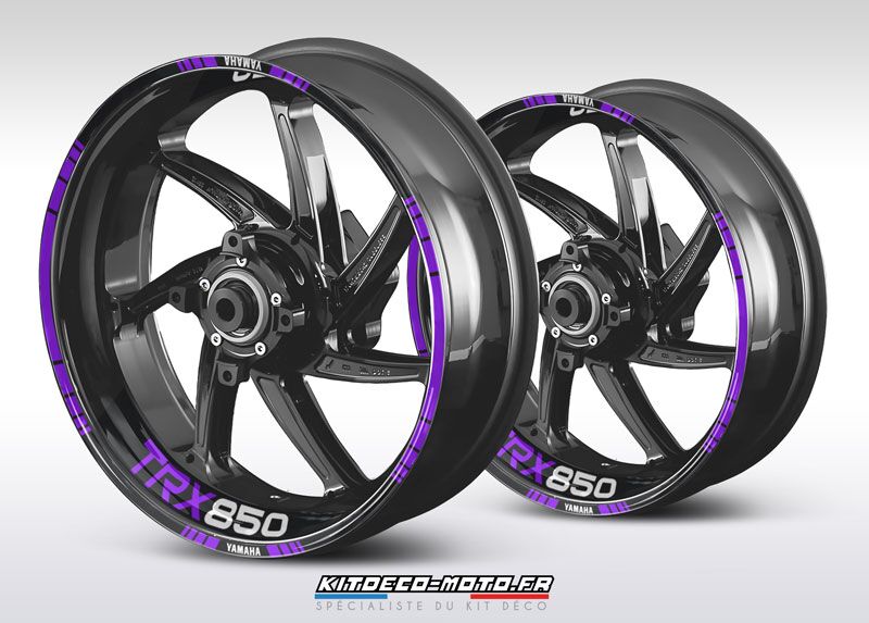stickers de jante moto yamaha trx 850