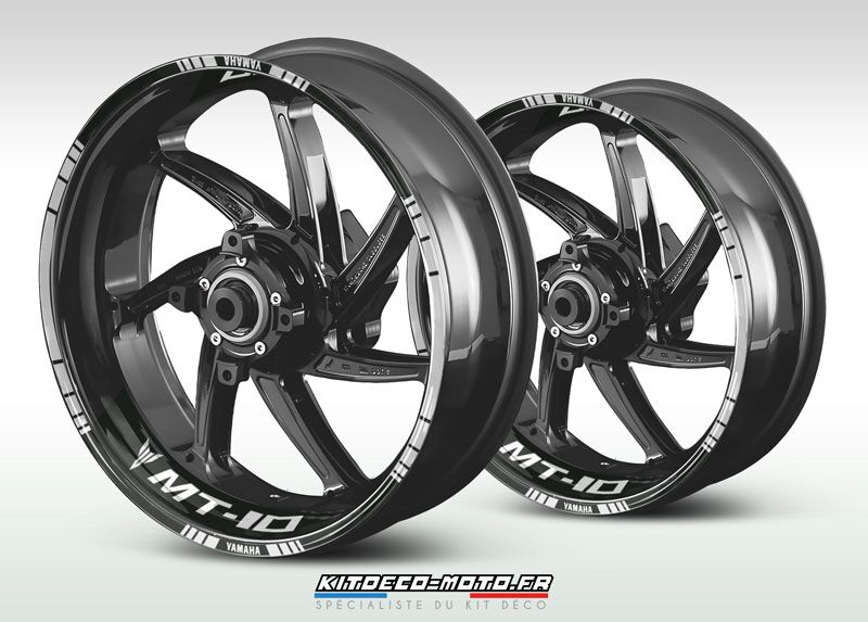 stickers de jante moto yamaha mt 10