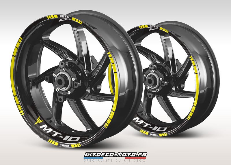 stickers de jante moto yamaha mt 10
