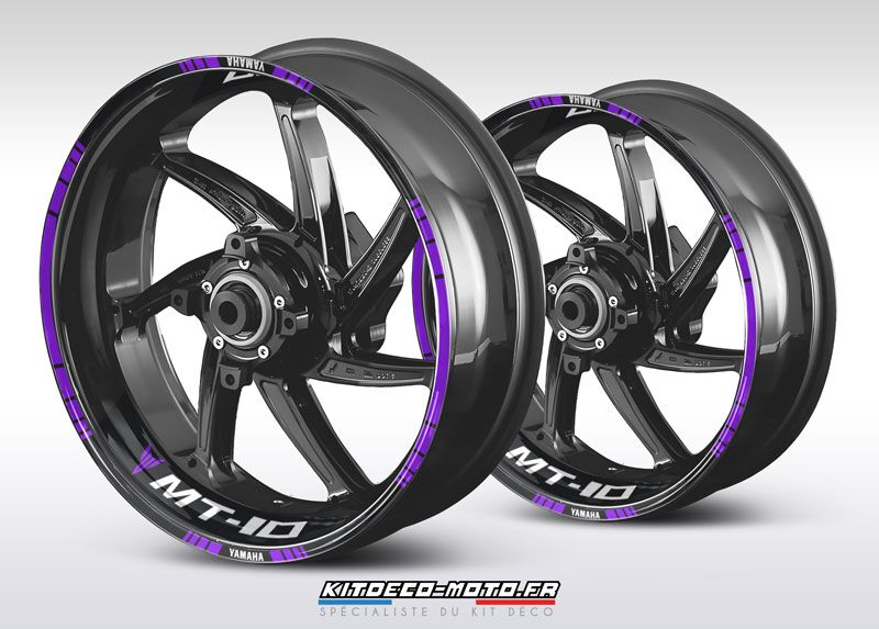 stickers de jante moto yamaha mt 10