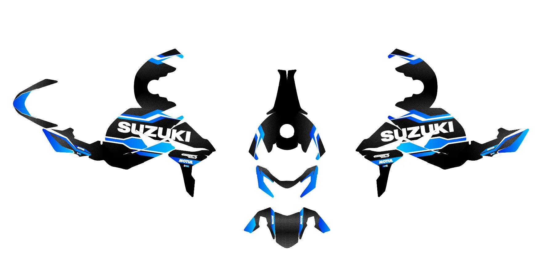kit déco suzuki gsr 750 (2011 2017) – pyr bleu