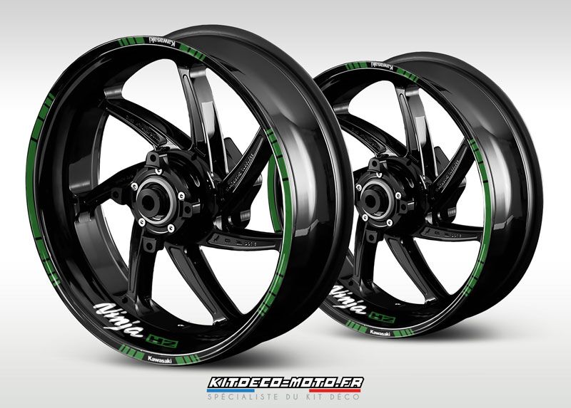 stickers de jante moto kawasaki ninja h2