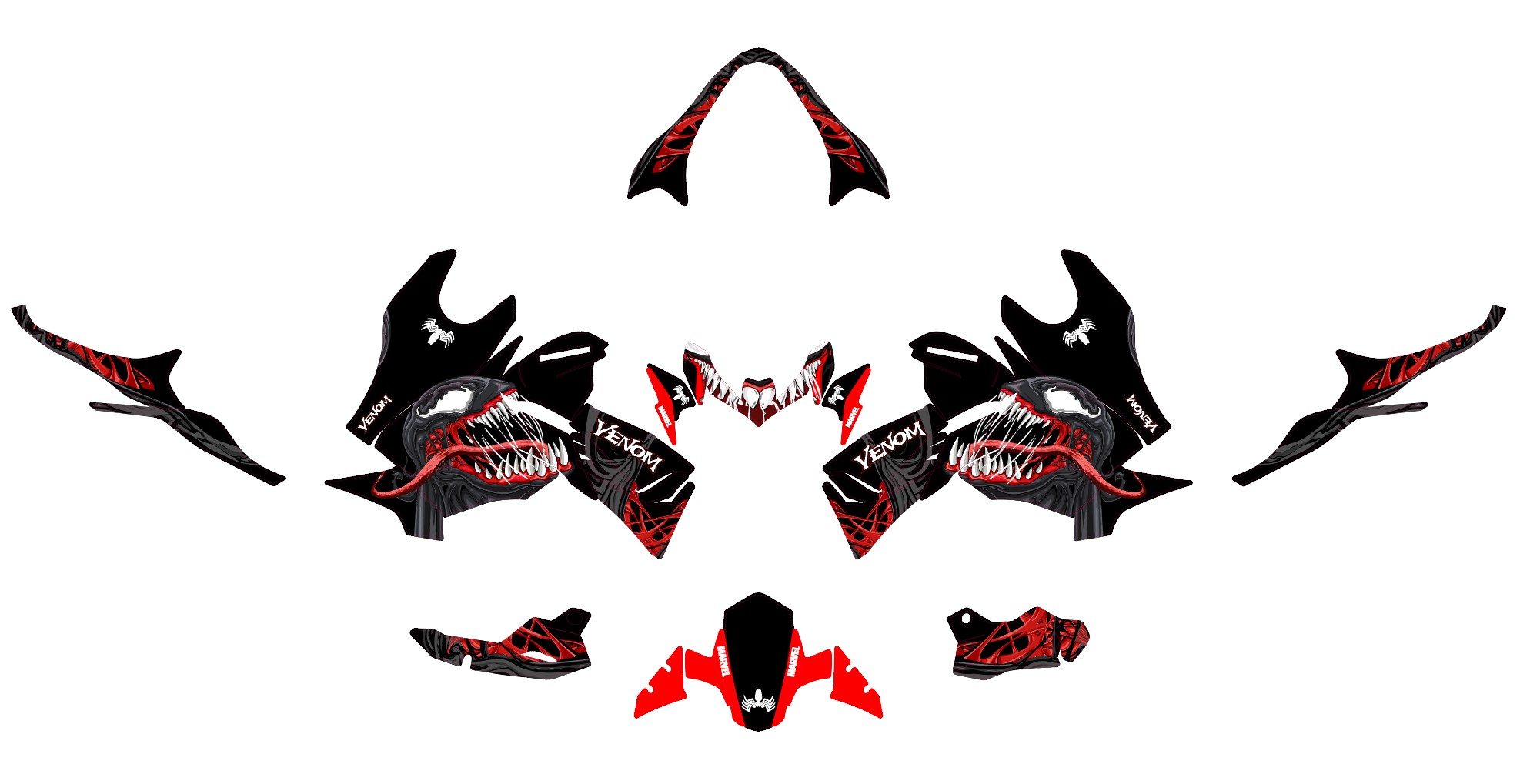 kit déco kawasaki z900 venom