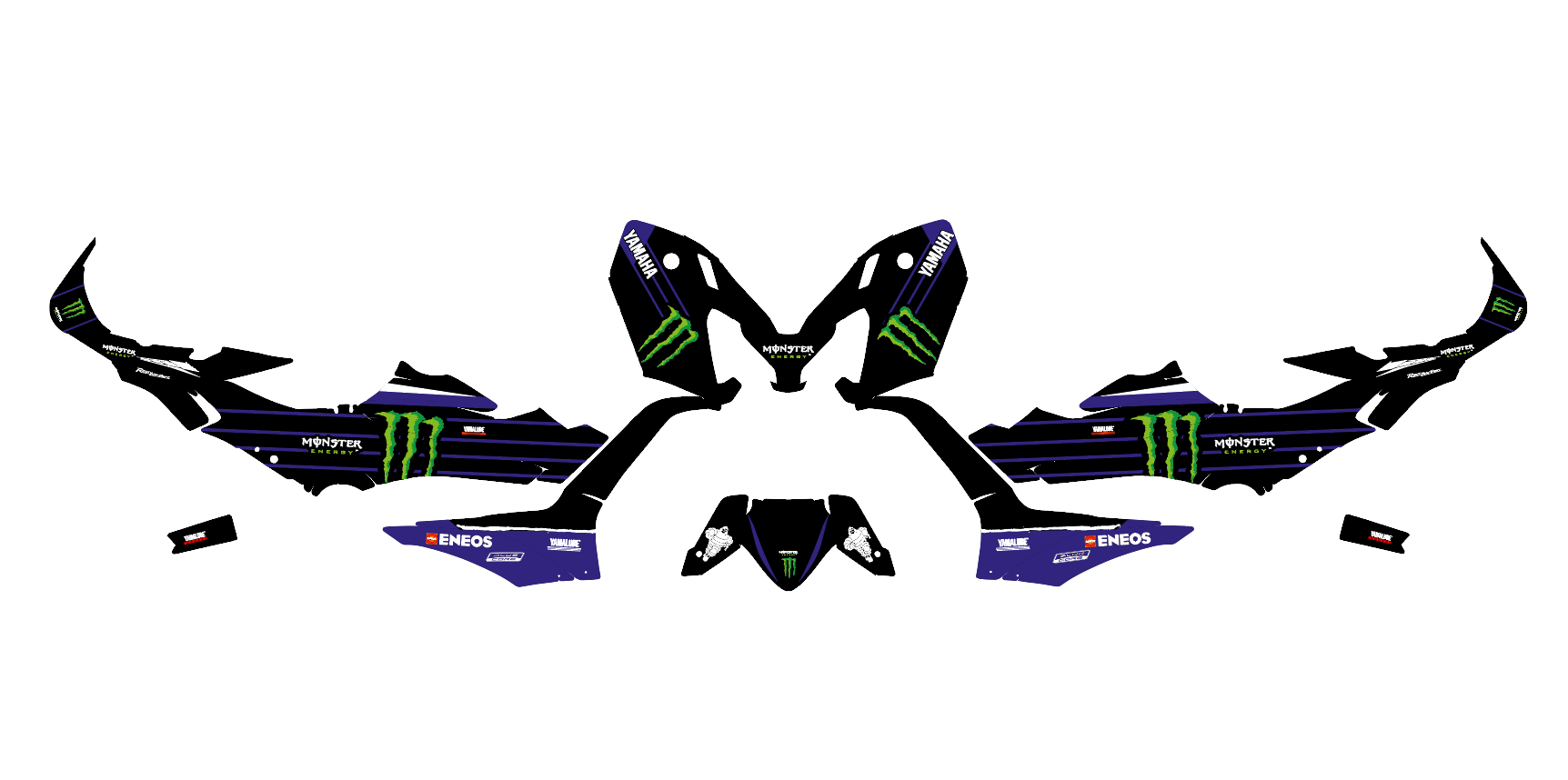 kit déco yamaha tmax 560 monster