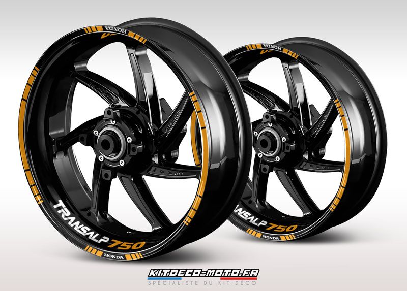 stickers de jante moto honda transalp 750