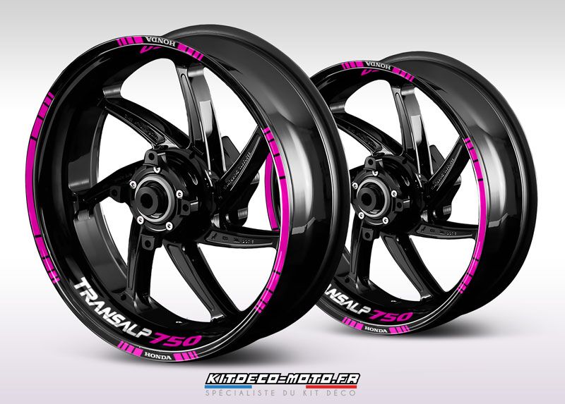stickers de jante moto honda transalp 750