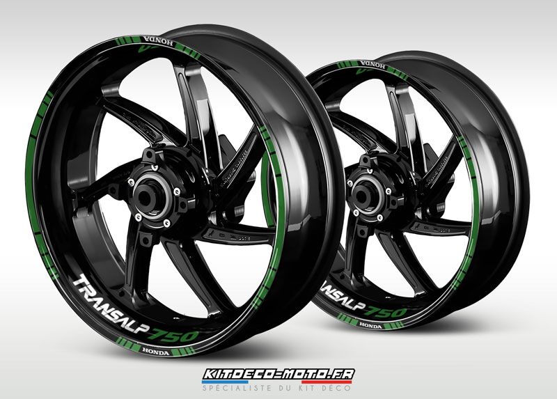 stickers de jante moto honda transalp 750