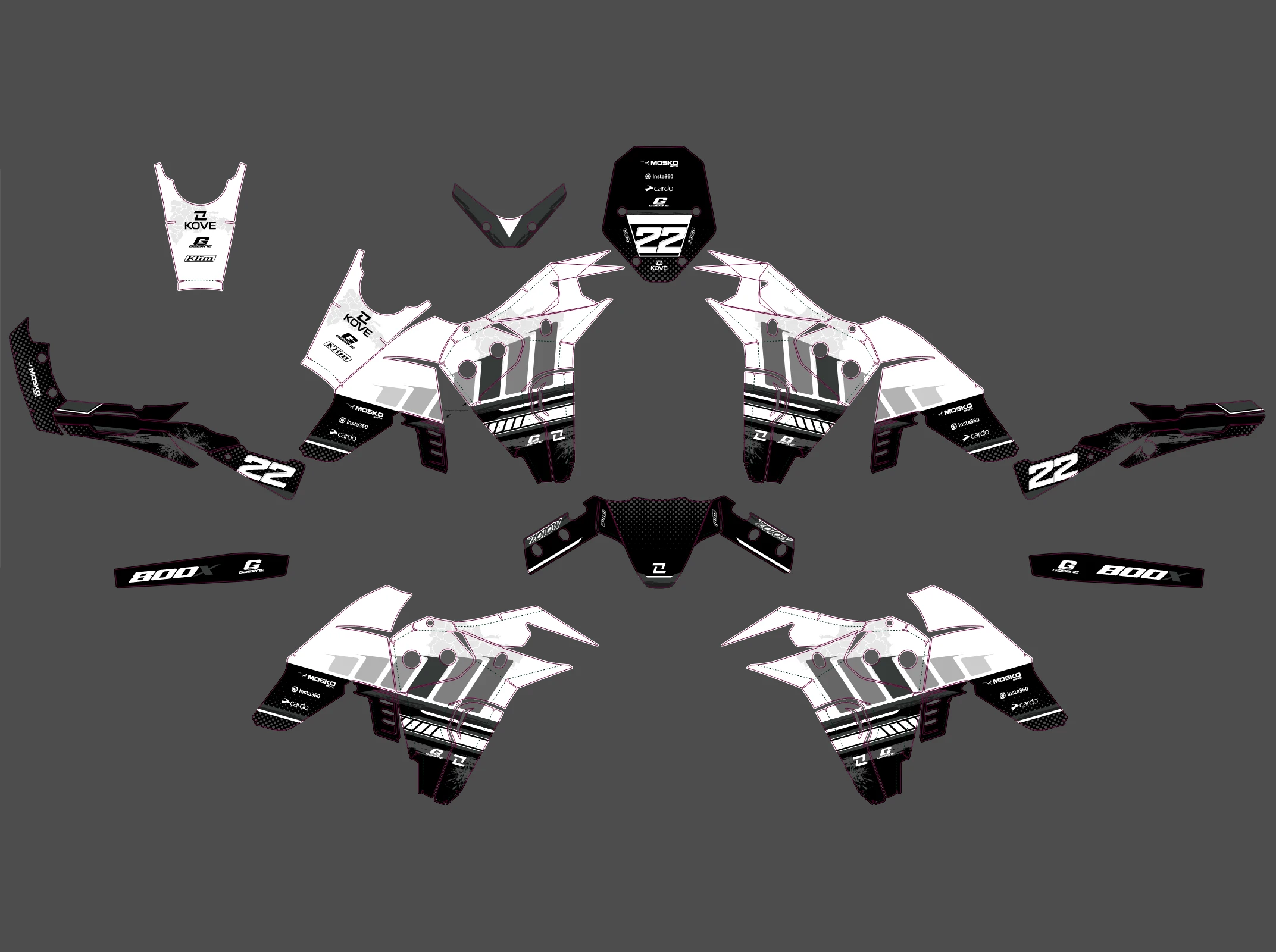 kit déco kove 800 x factory