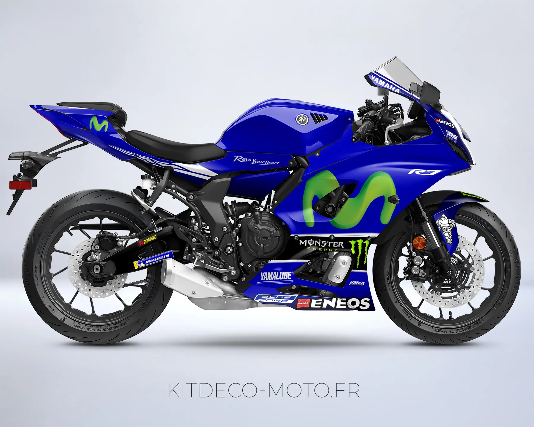 kit deco yamaha r7 replica movistar