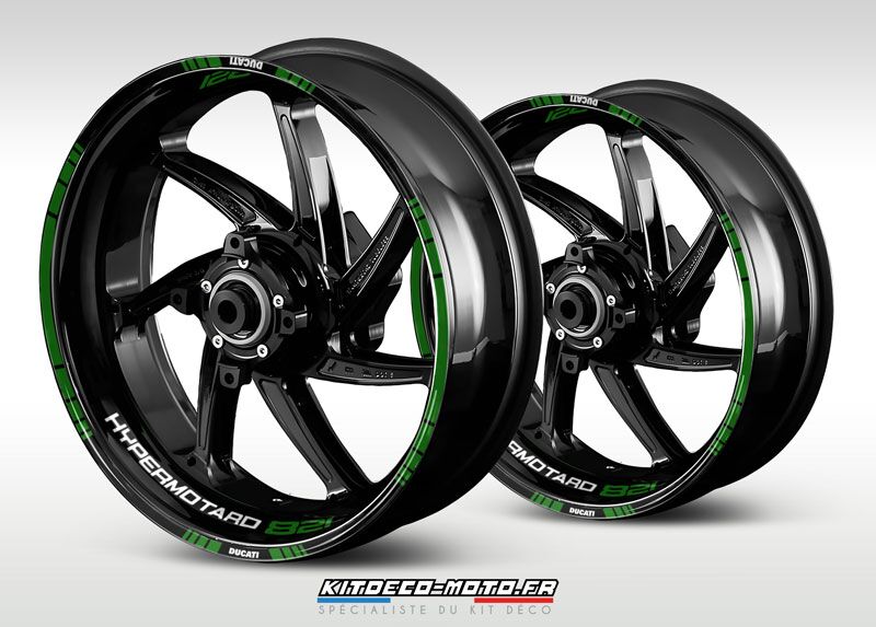 stickers de jante moto ducati hypermotard 821