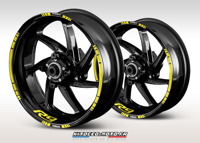 stickers de jante moto yamaha r9