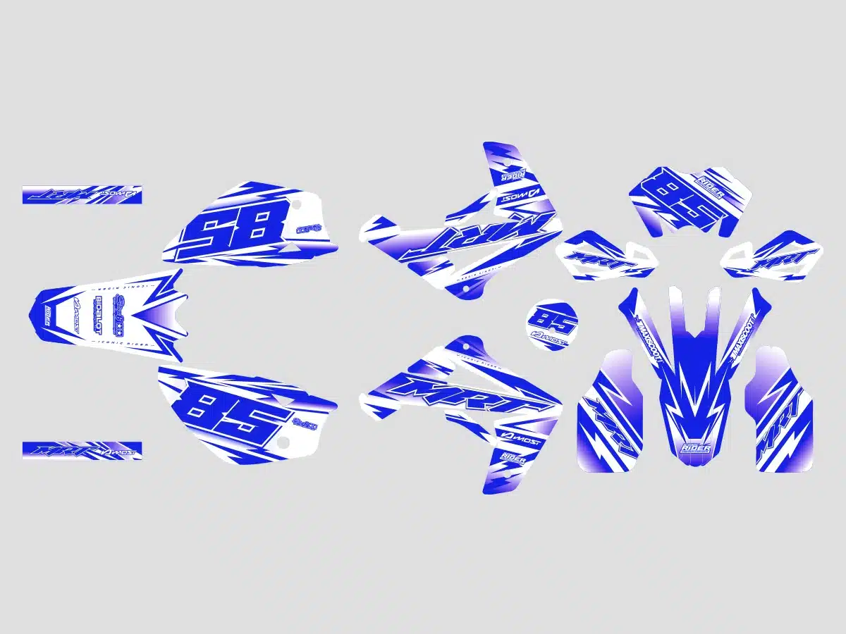 kit deco rieju 50 mrt 2009 2021 blaze bleu maquette