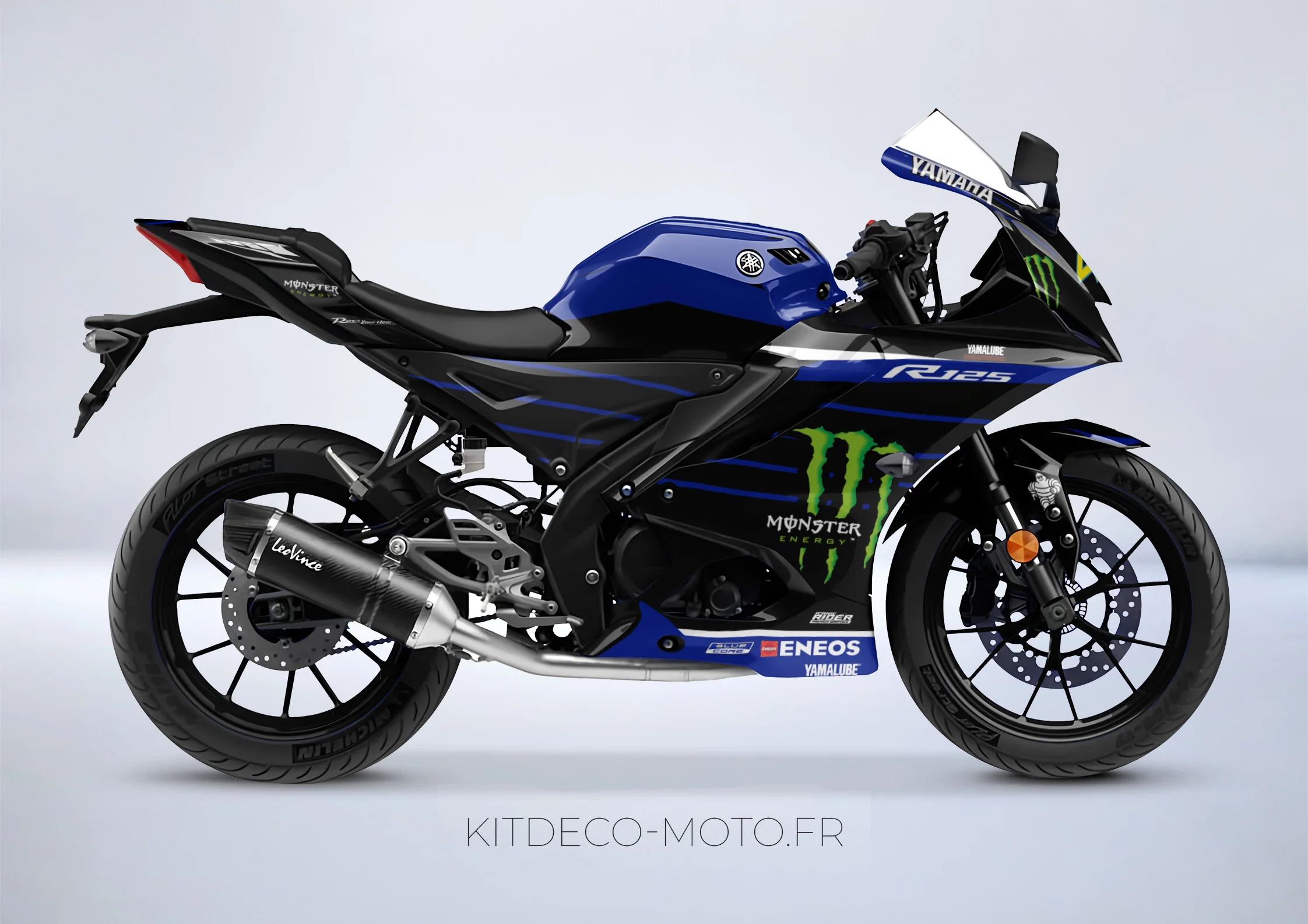 kit deco yamaha yzf r 125 monster