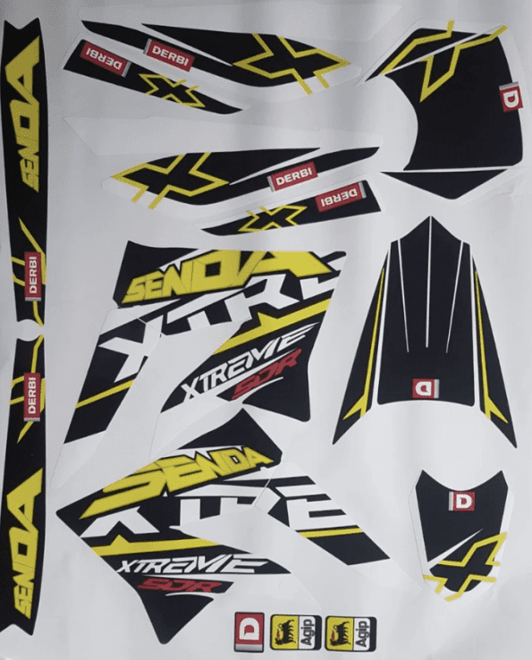 Kit-Deco-Derbi DRD Racing Senda Xtreme DRD SM Enduro 50