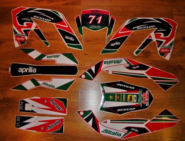 Graphic Kit Aprilia Rx 50 After 2006 Italy