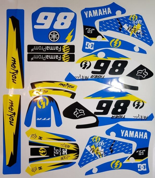 Kit Grafiche Yamaha Ttr 125