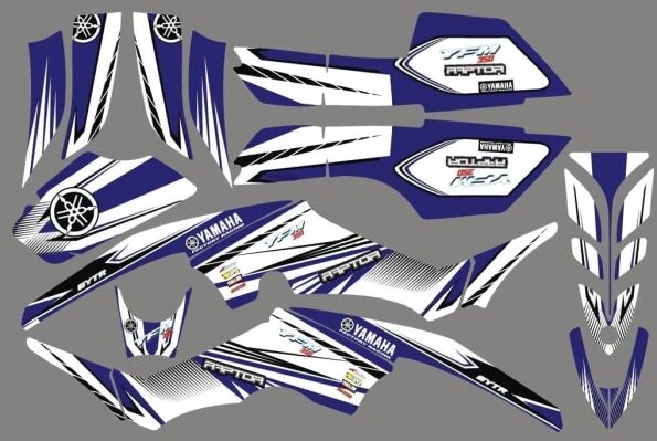 Quad 350 Raptor Werksdeko-Kit Yamaha Yfm