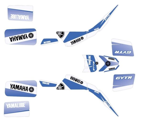Yamaha 200 Blaster Blu Bianco