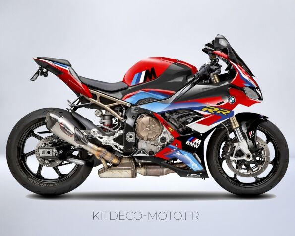 bmw s1000rr factory graphic kit red