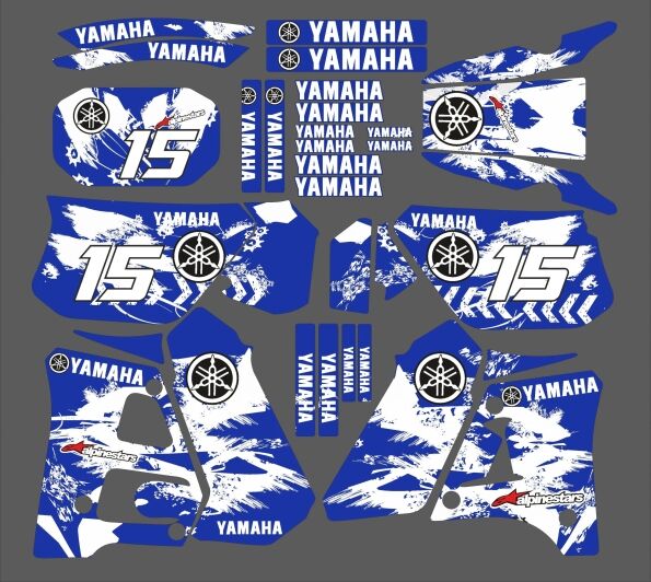 yamaha dt 125 graphic kit – spray