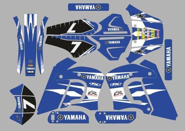 graphic kit yamaha dt 50 (before 2002) – replica yz