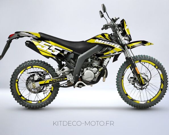 kit déco masai rider (2011 2023) craft jaune