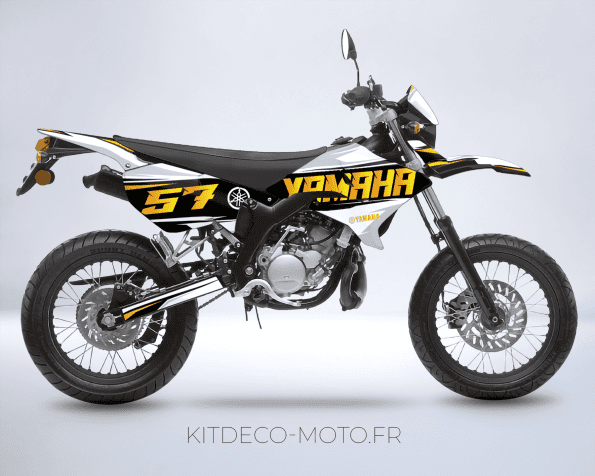 kit déco yamaha dt 50 – fusion jaune