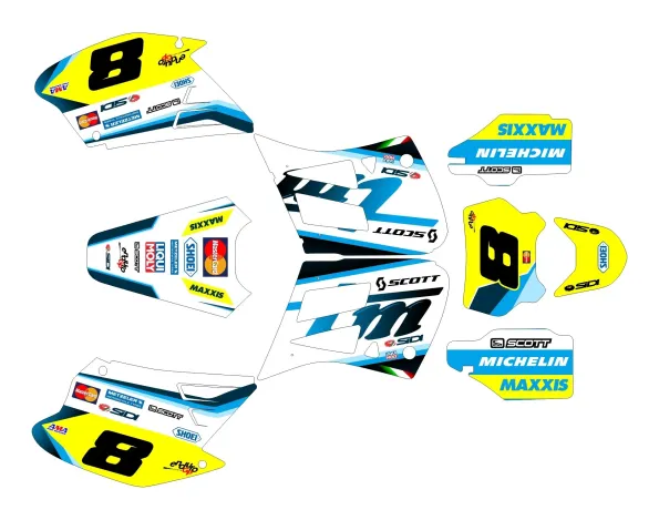 kit déco tm racing (2000 2003) origine