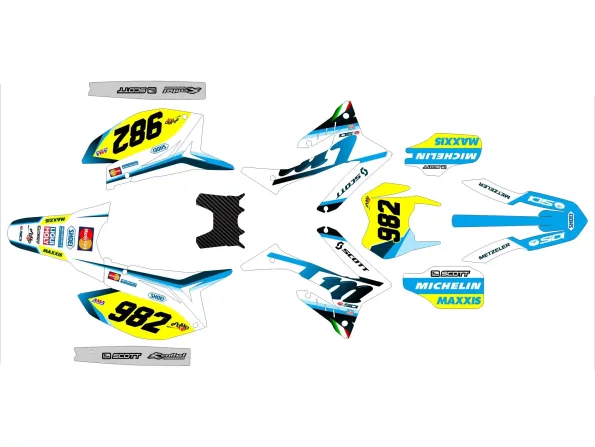 kit déco tm racing (2015 2021) origine