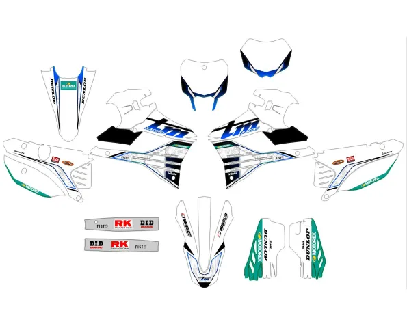 kit déco tm racing (2022 2024) origine #2
