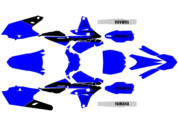 Oryginalny zestaw graficzny Yamaha 250 yzf (2014 2018).