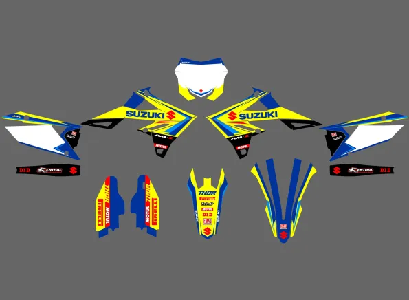 kit déco suzuki 450 rmz (2018 2024) racing