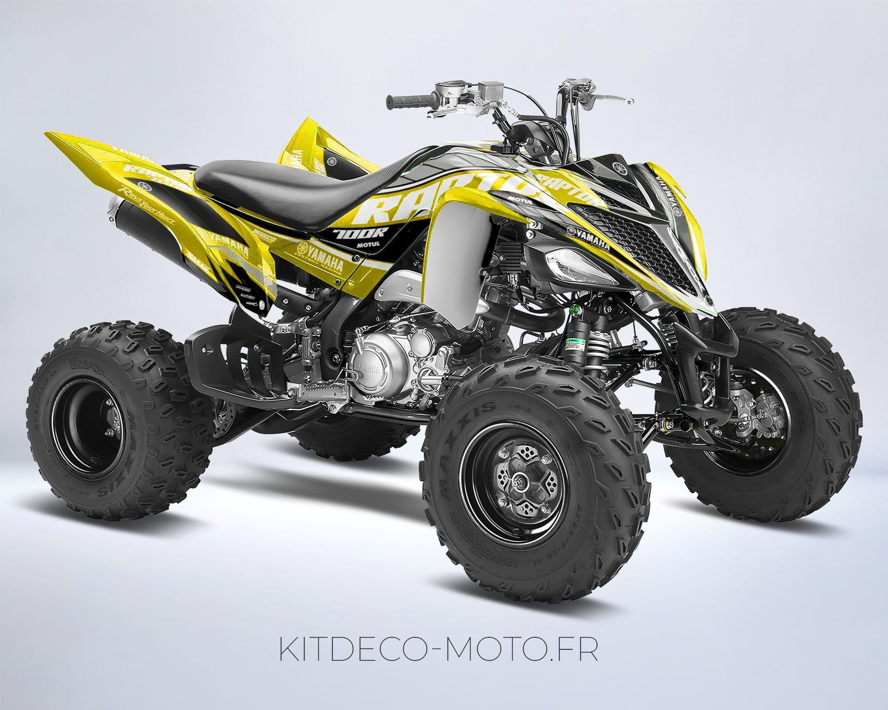 Kit D Co Yamaha Yfm Raptor Anniversaire Jaune Boutique Kit D Co