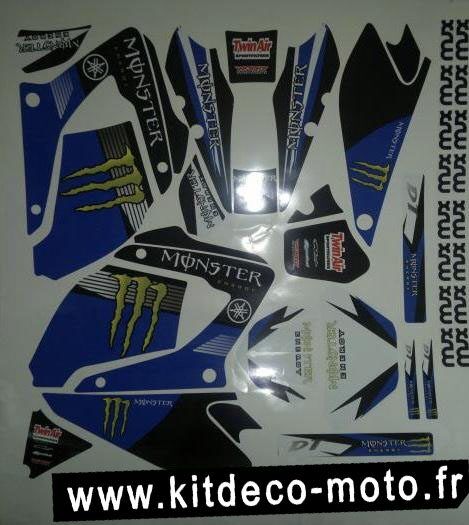 kit deco yamaha dt dtr dtx sm enduro 125