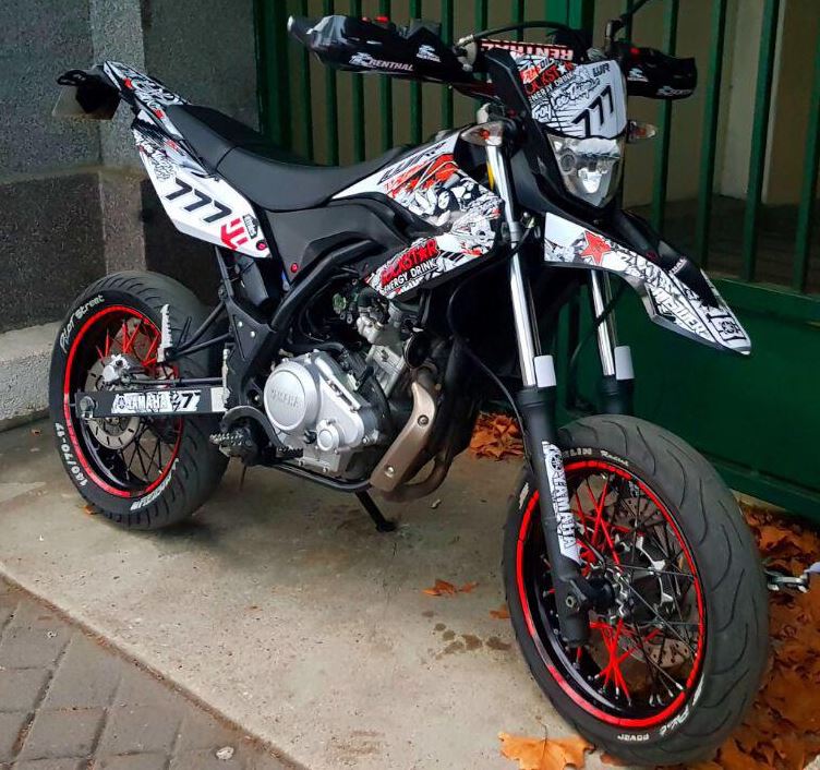 kit deco yamaha wrx sm enduro 125
