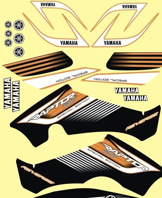 Kit Deco Raptor 350 Silver