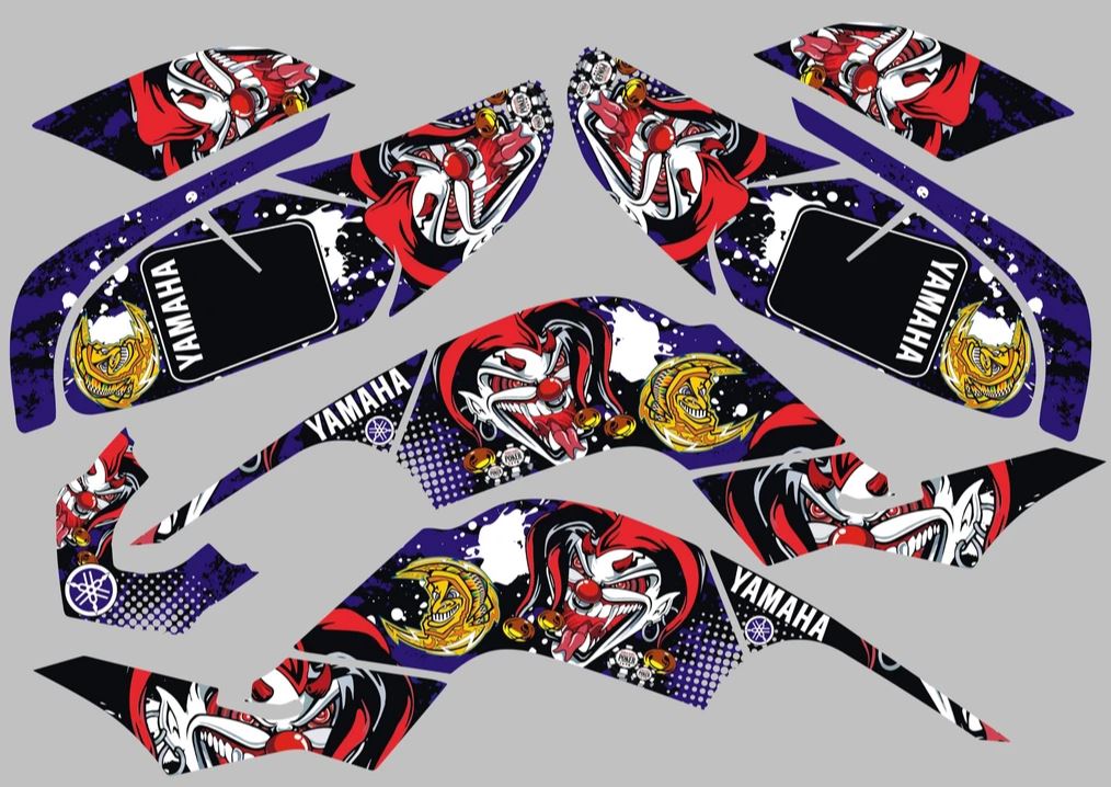 Kit Deco Raptor 660 Clown