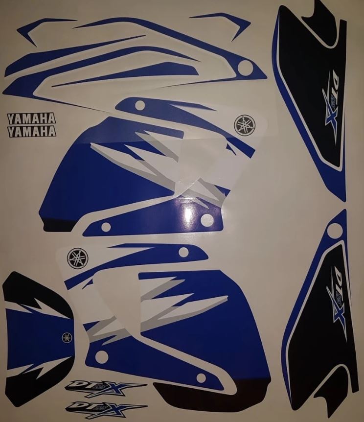 Origine Blue Kit Deco Yamaha Dt Dtr Dtx